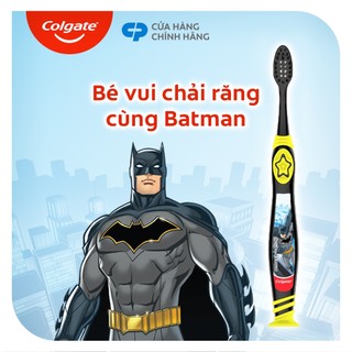 Bộ 4 Bàn chải đánh răng Colgate họa tiết Batman hoặc Barbie dành cho bé