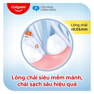 Bộ 3 bàn chải Colgate SlimSoft Deep Clean sạch sâu hiệu quả