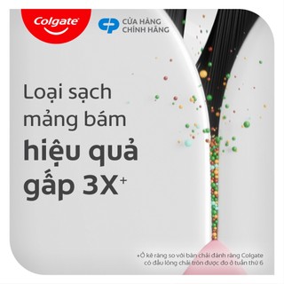 Bộ 10 Bàn chải Colgate SlimSoft Charcoal than hoạt tính kháng khuẩn siêu mềm mảnh