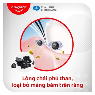 Bộ 9 Bàn chải Colgate Slimsoft Between Charcoal lông chải mềm mảnh xen sợi phủ than hoạt tính