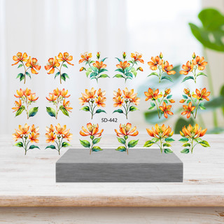 Sticker 5D Mới Dán Móng (Phần 3) Làm Nail