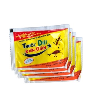 Combo 3 gói diệt kiến, gián an toàn - dạng bột rắc