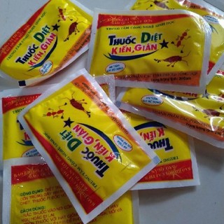 Combo 3 gói diệt kiến, gián an toàn - dạng bột rắc