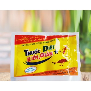Combo 3 gói diệt kiến, gián an toàn - dạng bột rắc