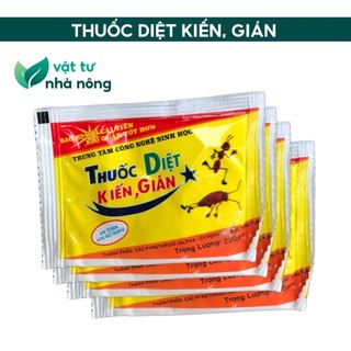 Combo 5 gói thuốc Diệt Kiến Gián Sinh Học Tận Gốc An Toàn Gói 20gram