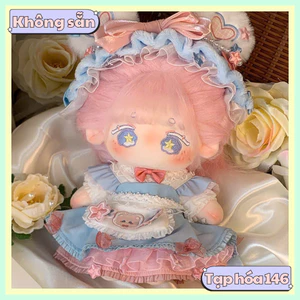 Doll không thuộc tính nữ tóc tơ có xương 20cm - Búp bê không thuộc tính 20cm có tai