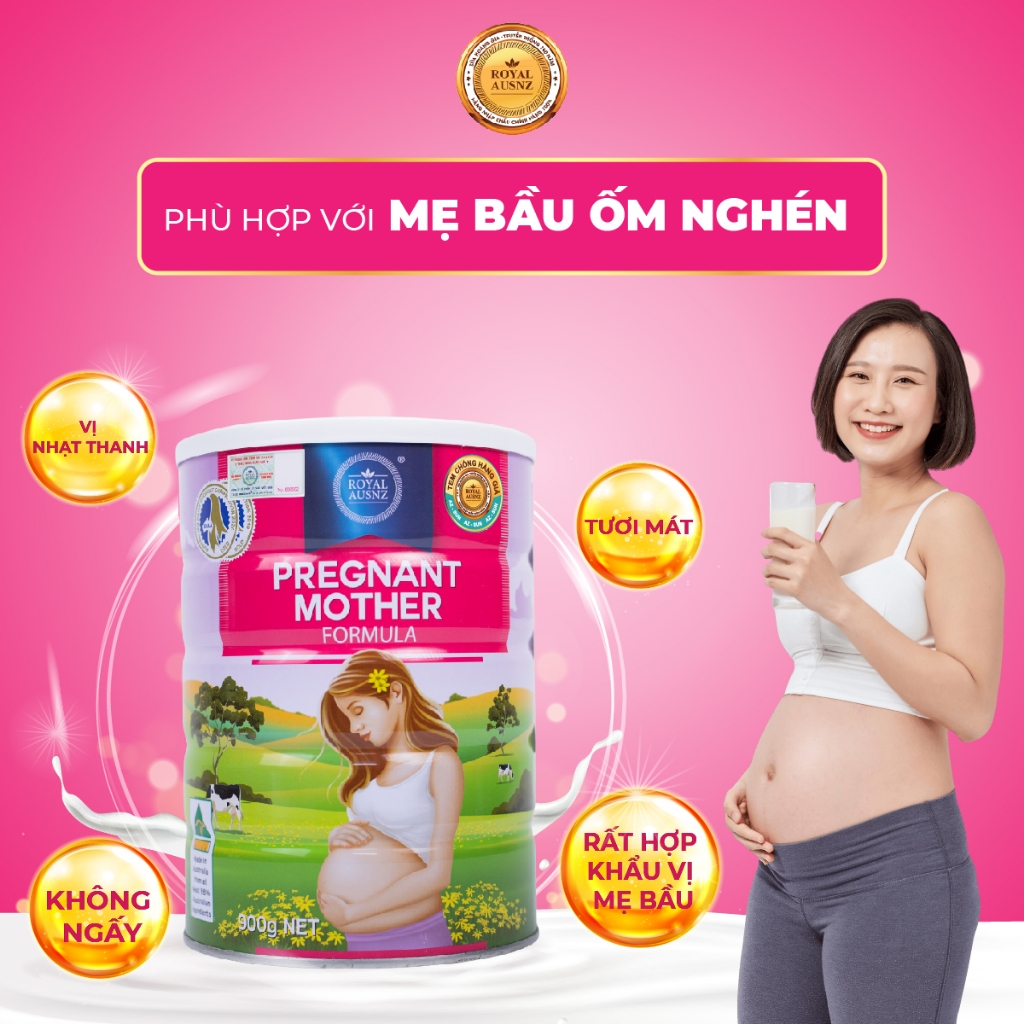 Ảnh DEAL LIVE - Sữa Bột Hoàng Gia Pregnant Mother Formula Dành Cho Phụ Nữ Mang Thai Royal AUSNZ 900g 2