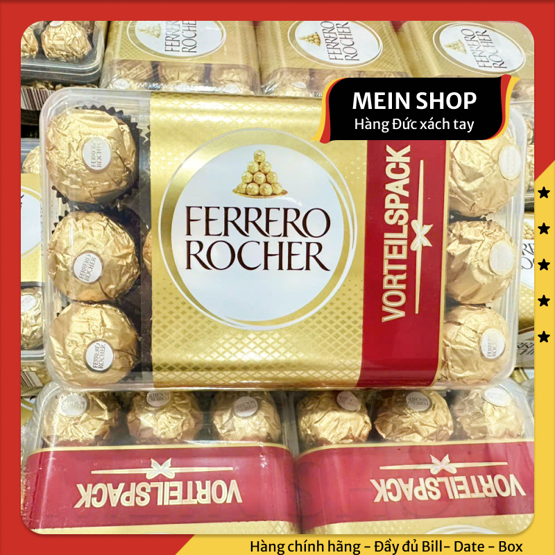 Socola Ferrero Rocher 30 viên của Đức | Shopee Việt Nam