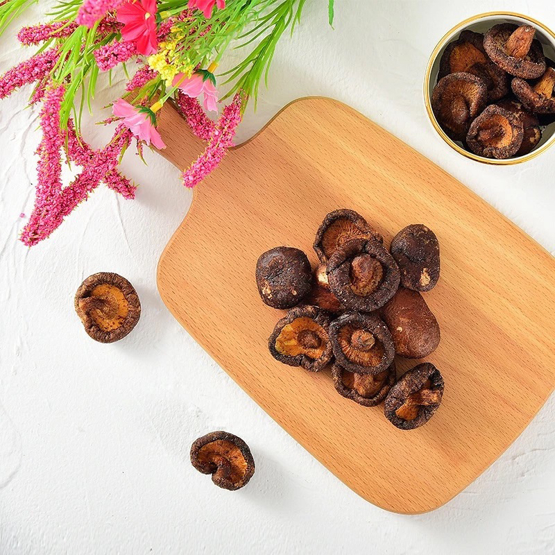 [Giòn ngon] Combo 500g Nấm sấy giòn/ Nấm hương sấy lạnh nguyên vị giòn ngon tốt cho sức khỏe