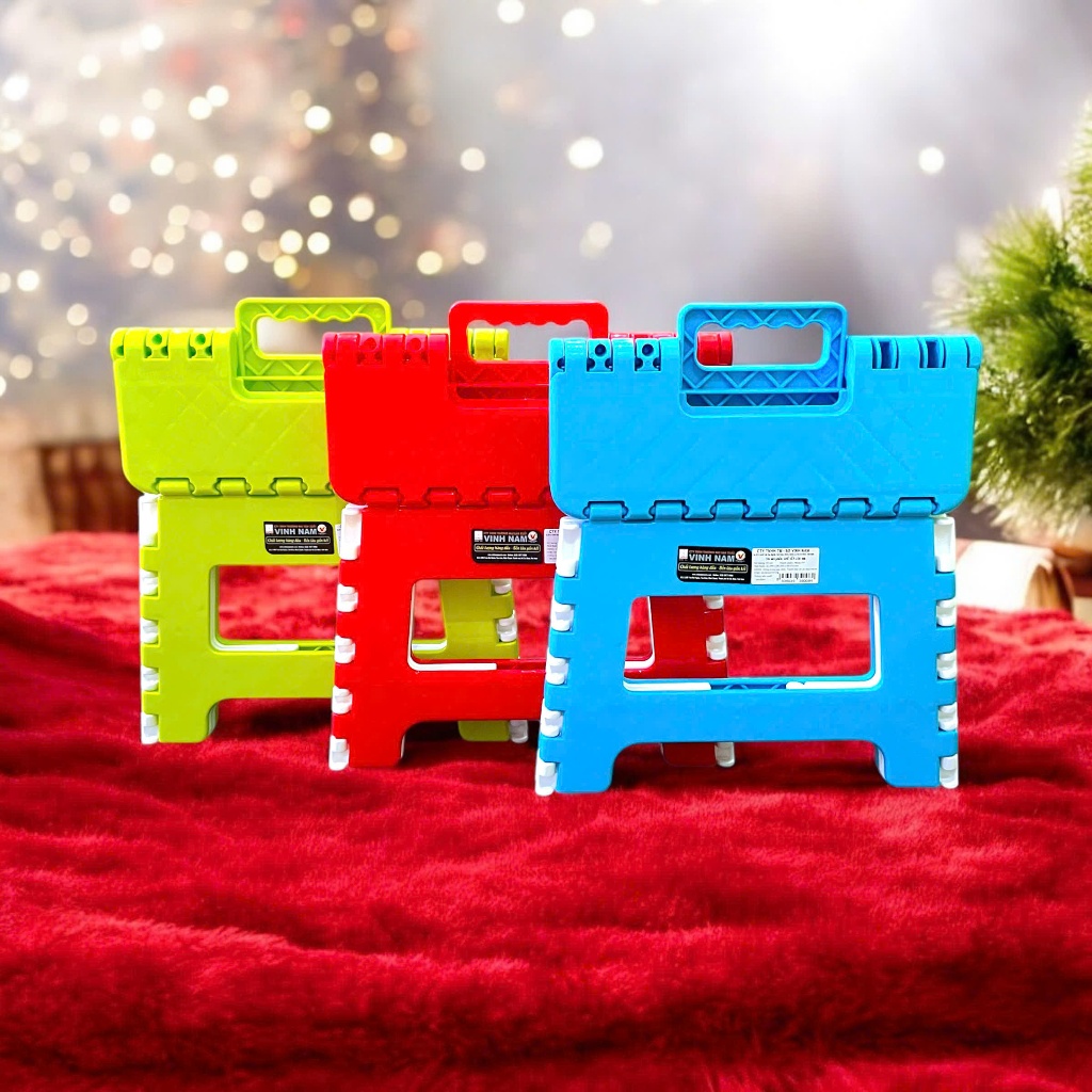 Ghế Xếp Mini Ghế Xếp Lùn Ghế Xếp Cao Vinh Nam Plastic Cao Cấp Nhựa PP Cứng Cáp Ghế Nhựa Gấp Gọn