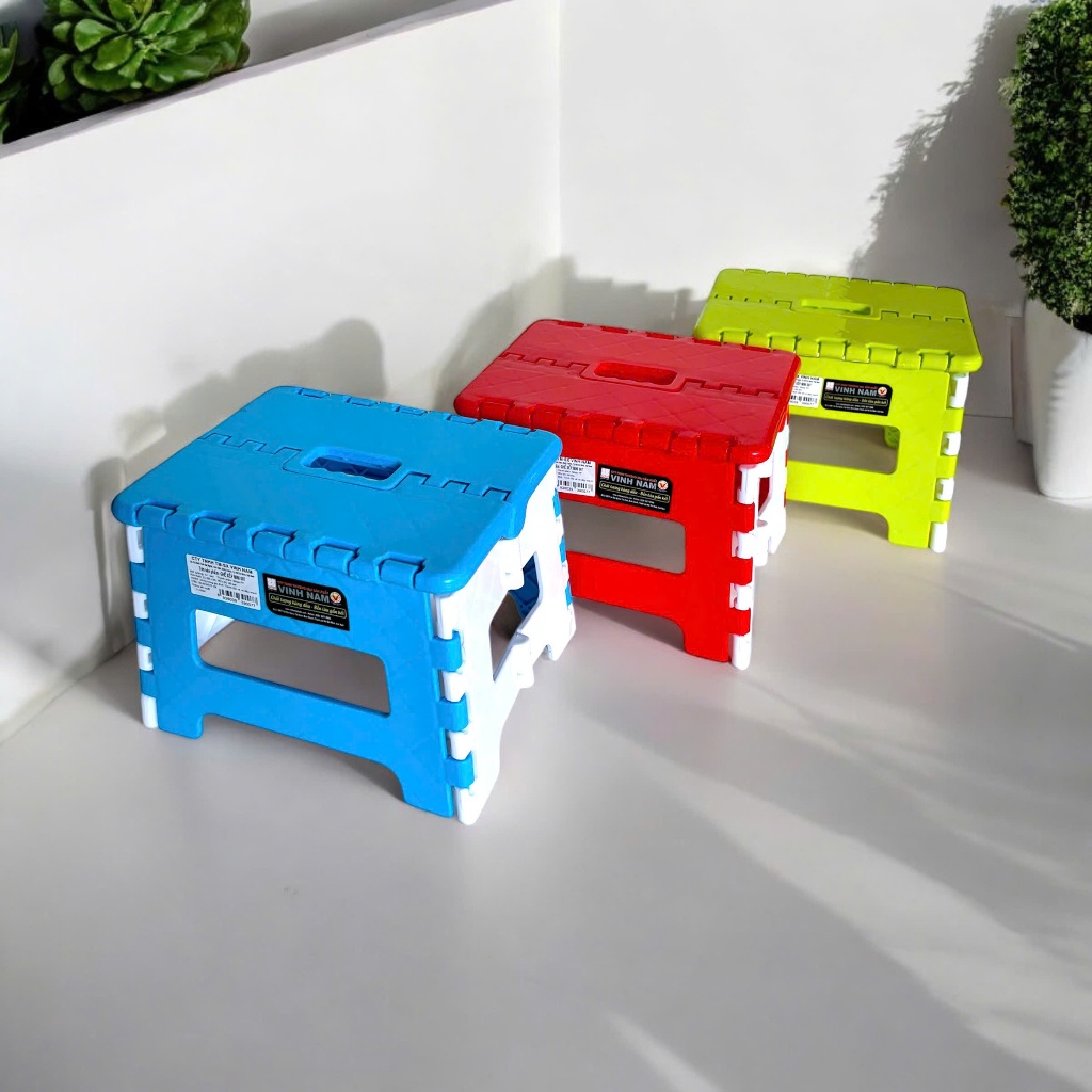 Ghế Xếp Mini Ghế Xếp Lùn Ghế Xếp Cao Vinh Nam Plastic Cao Cấp Nhựa PP Cứng Cáp Ghế Nhựa Gấp Gọn