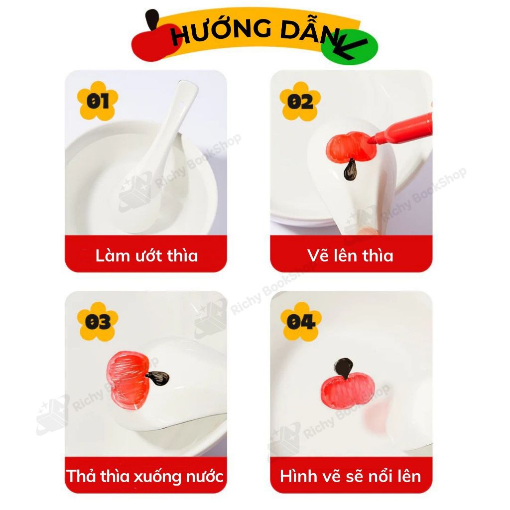 Bút Dạ Bảng Trắng Sáng Tạo 8 màu Mideer Little Artist - Whiteboard Maker