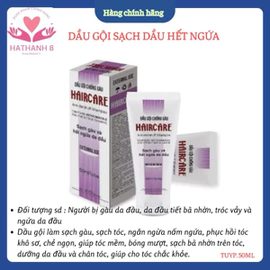 Dầu gội chống gàu Haircare / Hair care chai 50ml - Sạch gàu, hết nấm, ngứa da đầu