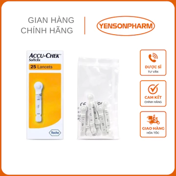 Kim Lấy Máu ACCU-CHEK® Softclix - Kim Chích Máu: Hàng Công Ty Chính Hãng Roche