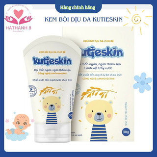 [CHÍNH  HÃNG]:KEM BÔI DỊU DA Kem mẩn ngứa Kutieskin giúp chống viêm, kháng khuẩn, giảm ngứa, dịu mẩn đỏ, dưỡng ẩm cho da