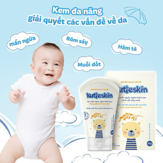 [CHÍNH  HÃNG]:KEM BÔI DỊU DA Kem mẩn ngứa Kutieskin giúp chống viêm, kháng khuẩn, giảm ngứa, dịu mẩn đỏ, dưỡng ẩm cho da