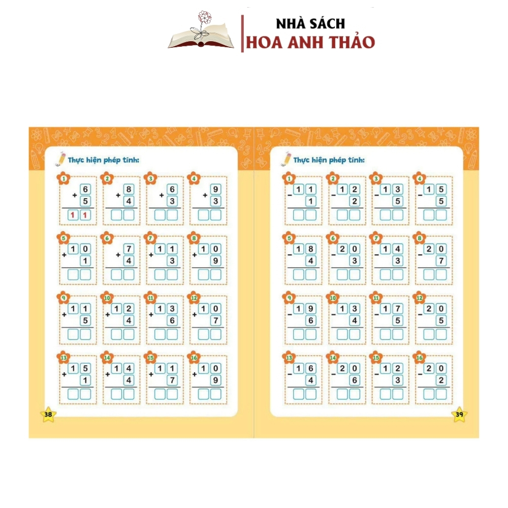 Ảnh Sách - Rèn Kỹ Năng Cộng Trừ Trong Phạm Vi 20 - Giúp Tính Toán Nhanh Cho Trẻ 4-6 Tuổi 4