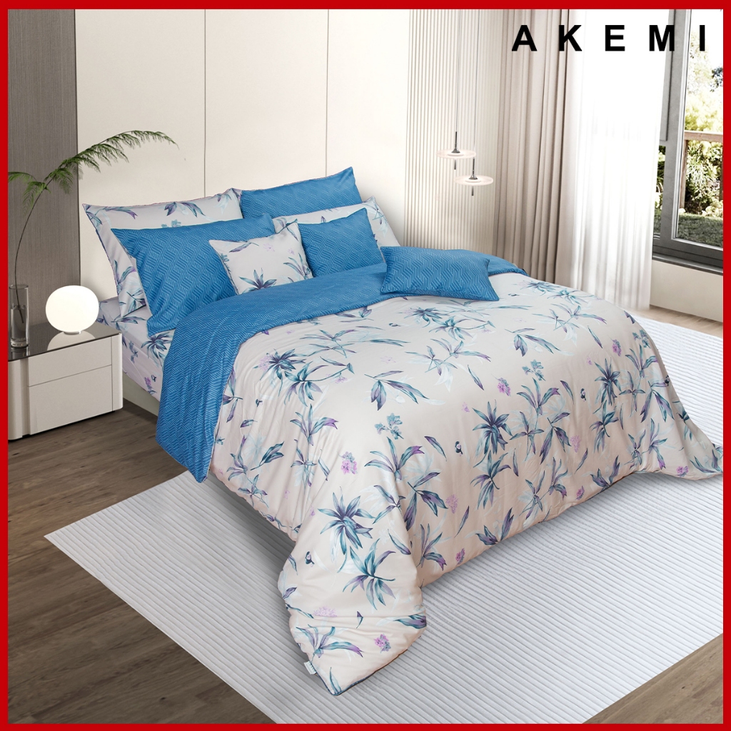 Ảnh Bộ ga và Vỏ gối Akemi Tencel Touch Serenity v2, gồm 5 món (King/Queen) 1