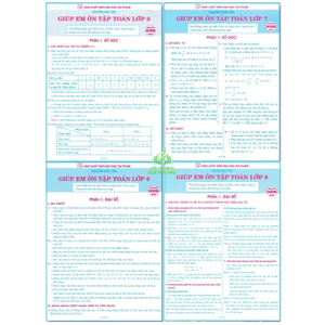 Sách - Giúp Em Ôn Tập Toán Lớp 6-7-8-9 (Dùng Chung Cho Các Bộ SGK Hiện Hành) - HA #huongbook