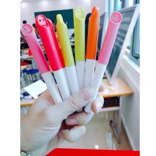 Bút máy mặt cười cute SH056 ngòi êm trơn, nét nhỏ