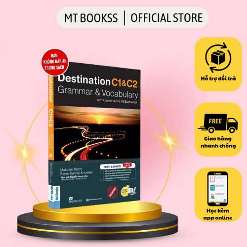 Sách - Destination C1&C2 Grammar and Vocabulary Tặng Audio và bài tập thực hành MCBooks