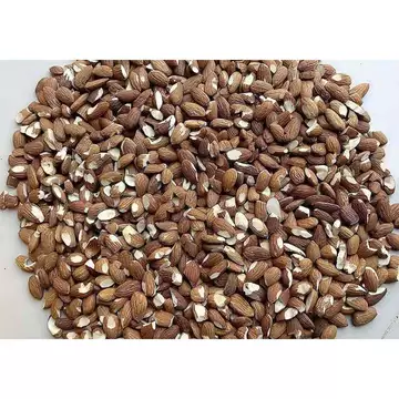 Hạnh nhân sấy nguyên vị vỡ nhẹ làm sữa, hạt hạnh nhân sấy giòn vỡ ăn vặt làm nguyên liệu nấu sữa hạt