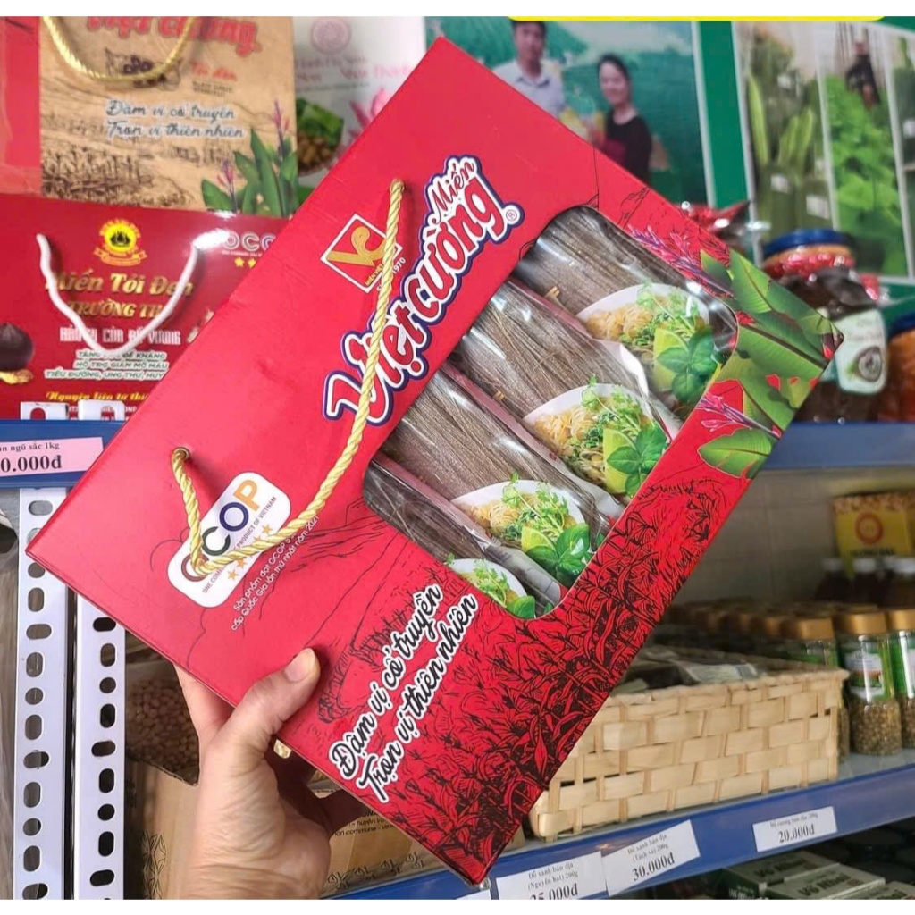 Miến rong hộp 1kg HTX VIỆT CƯỜNG | Shopee Việt Nam