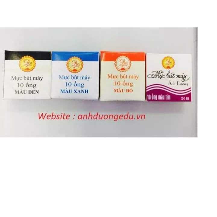 Combo 30 Ống Mực Bút Máy Nhanh Khô