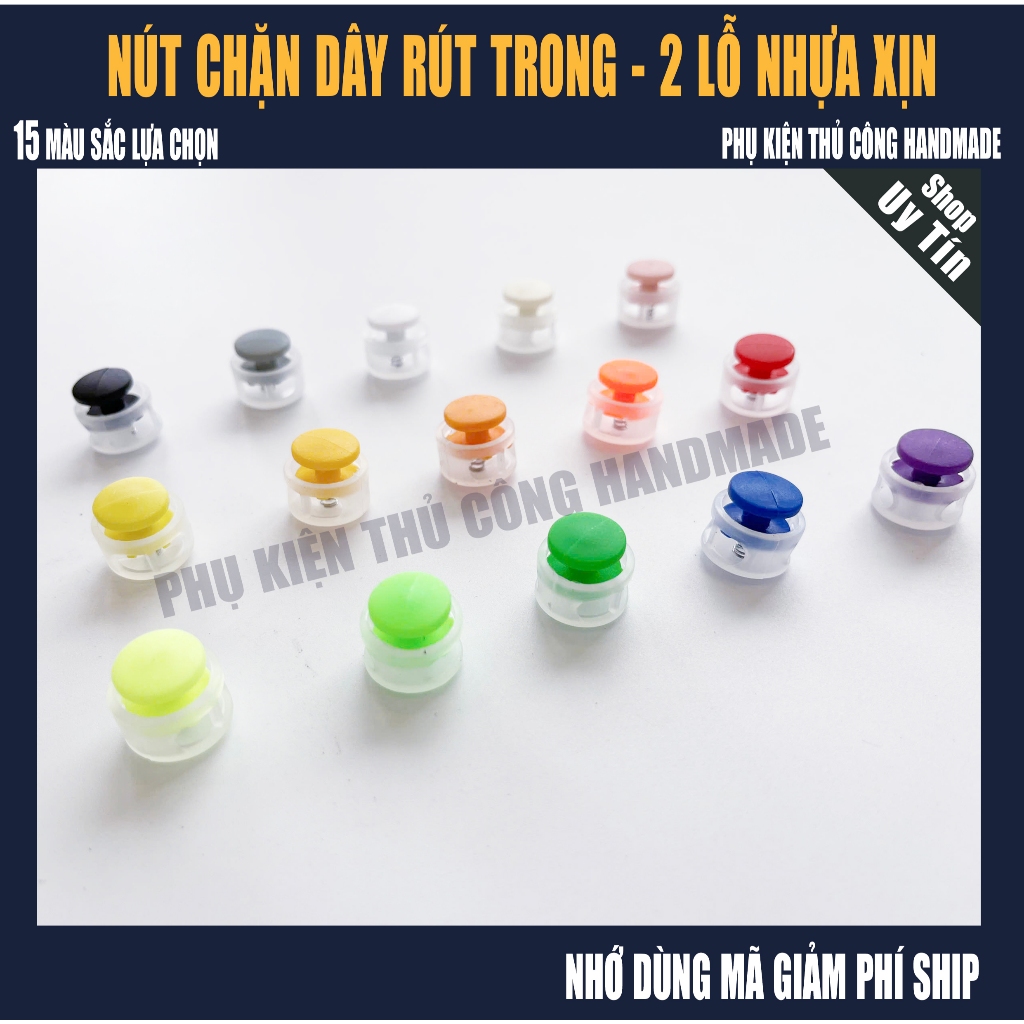 Nút Chặn Dây Rút, Chốt Chặn Dây Đeo Quai Nón, Chốt Tăng Giảm Cho Dây ...