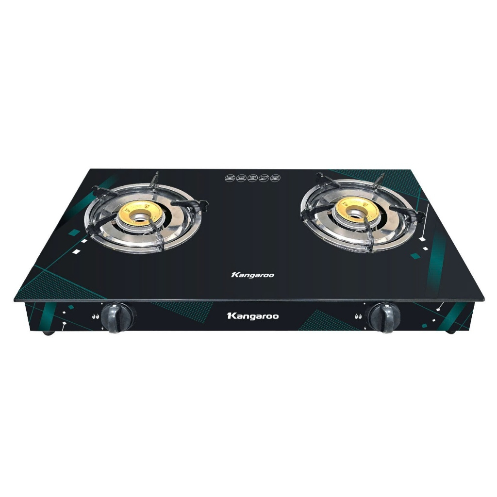 [ĐỘC QUYỀN ONLINE] Bếp gas đôi dương kính 2 lò Kangaroo KGGS69G2E