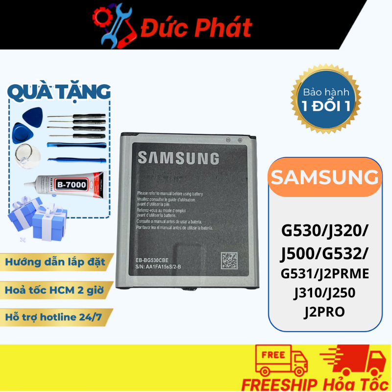 PIN THAY THẾ SAMSUNG G530 / J320 / J500 / G532 / G531 / J2PRIME / J310 ...