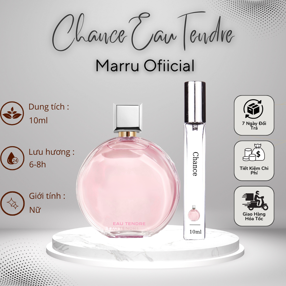 Nước hoa nữ CHANEL Chance( CHANEL hồng) dầu thơm nữ tính lưu hương lâu ...