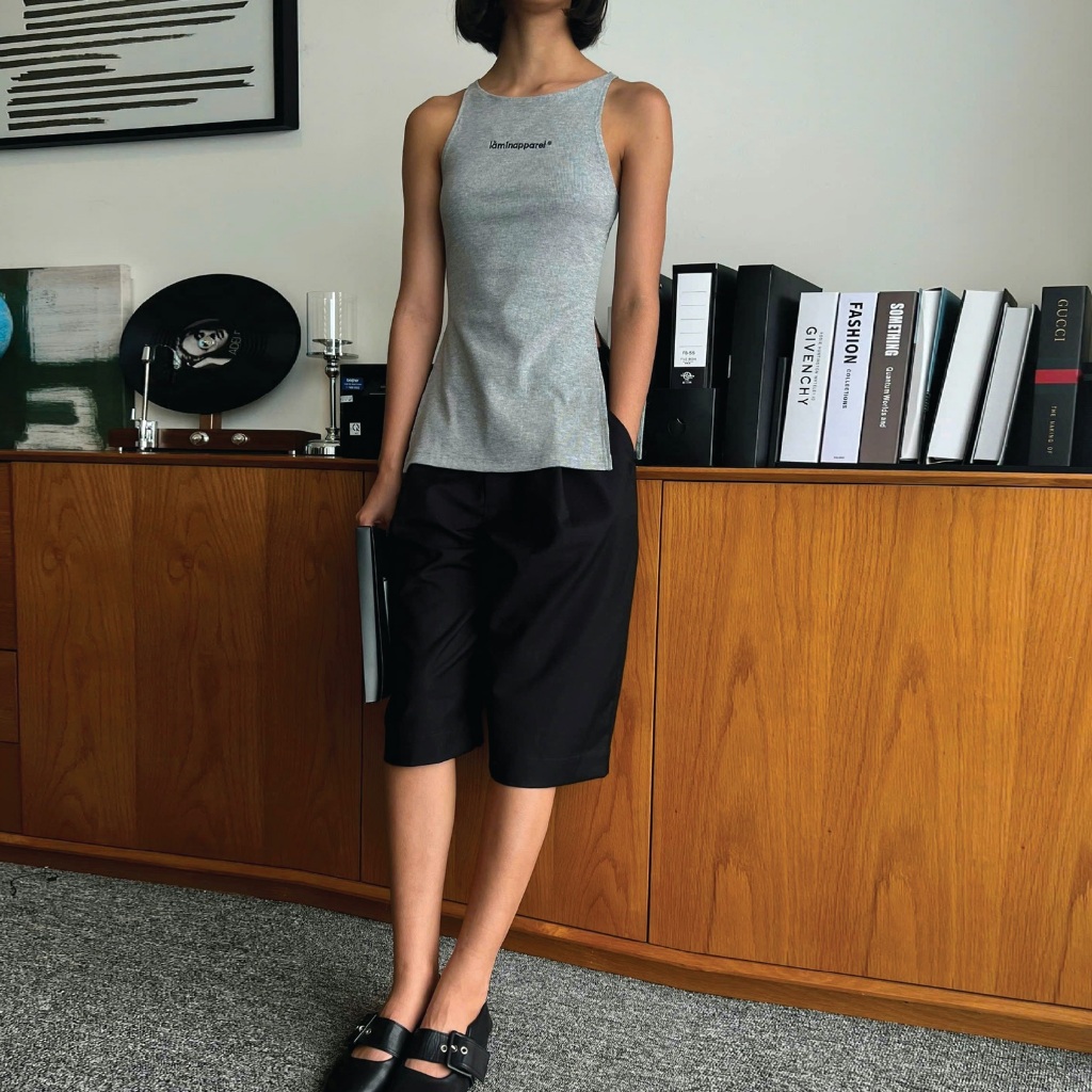 Ảnh làminapparel - SIDE SLIT TANK TOP 2