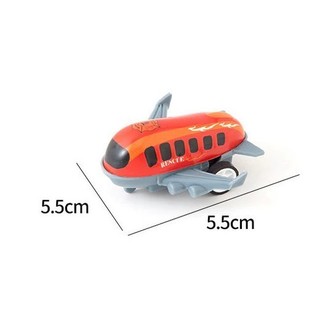 COMBO 3 Đồ Chơi Mô Hình Máy Bay Mini Chạy Cót Bằng Hợp Kim Nhiều Màu Sắc Dễ Thương Cho Bé 89064