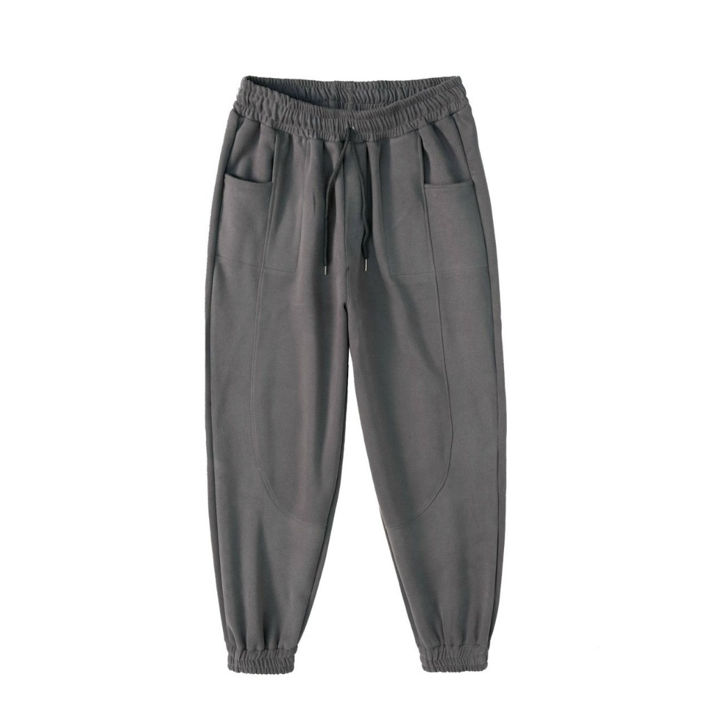 Quần Nỉ Nam, Quần Jogger Ống Rộng Thể Thao Chất Liệu Nỉ Cotton Sport Gym Tập Gym