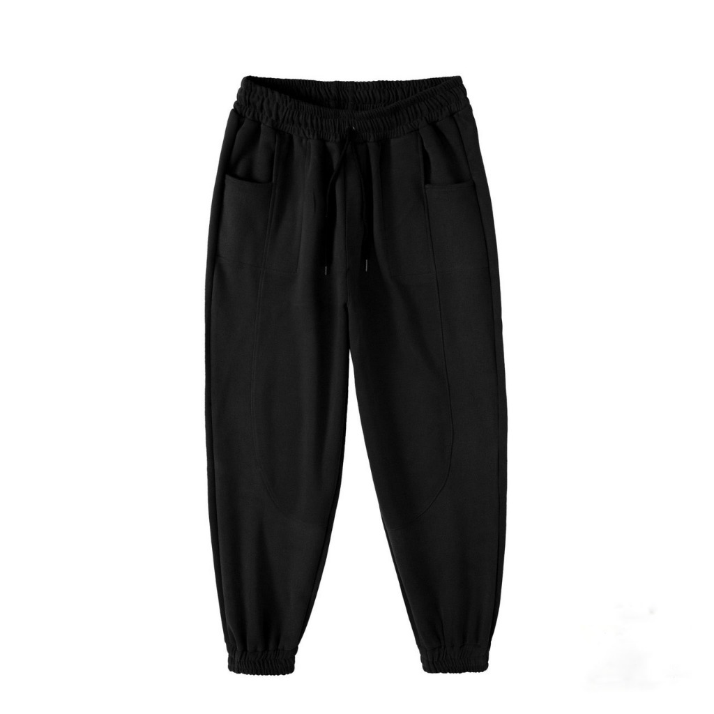 Quần Nỉ Nam, Quần Jogger Ống Rộng Thể Thao Chất Liệu Nỉ Cotton Sport Gym Tập Gym