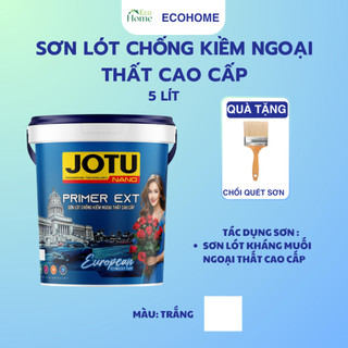 Sơn lót chống kiềm nội thất cao cấp JUBY, sơn lót chống phồng rộp, chống bong tróc, sơn cao cấp láng mịn bề mặt, J5