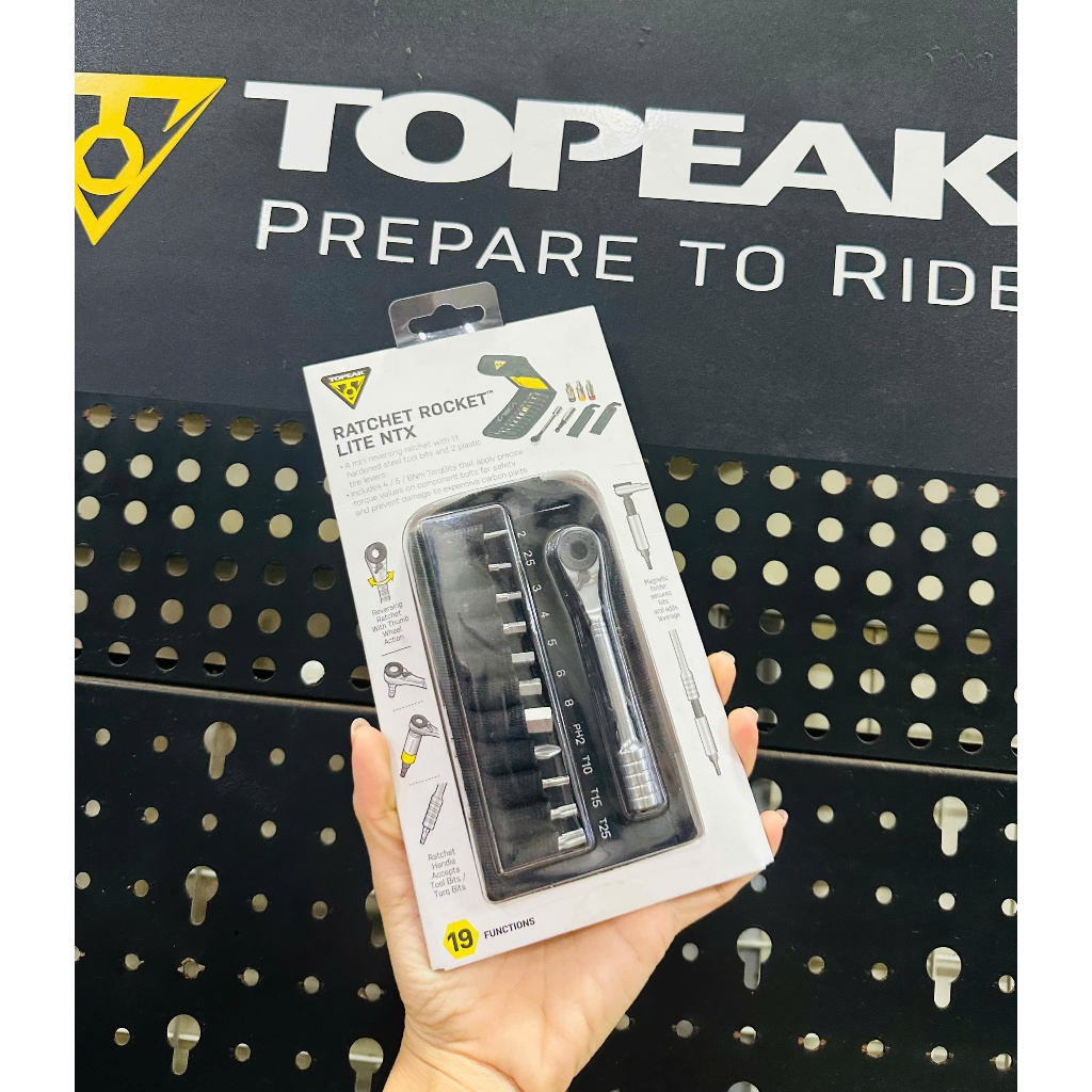 Bộ dụng cụ mini tool kit Topeak Ratchet Rocket Lite NTX TT2525, chính ...