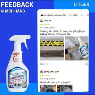 Combo nước dưỡng hoa + chai xịt tẩy đa năng ko màu ko mùi-Anh3natrio