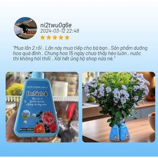 MUA 2 Nước dưỡng hoa tươi lâu TẶNG 1 chai tẩy rửa đa năng (500ml)