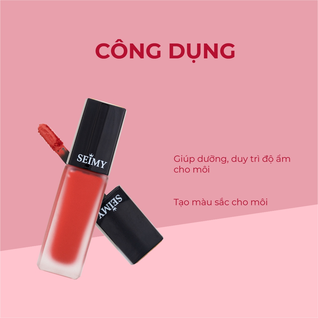 Ảnh Son kem lì SEIMY - Princess Lipstick Matte 5g 1