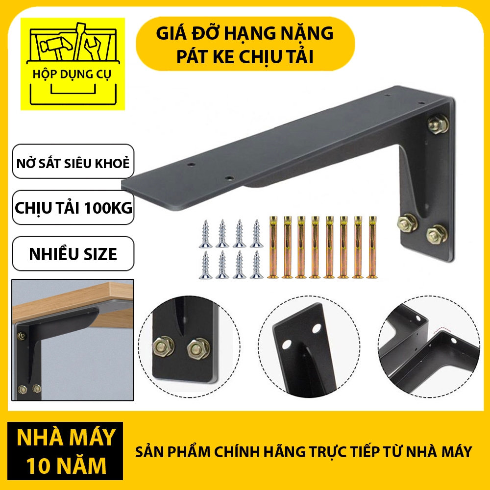 Giá Đỡ Hạng Nặng ĐÀI LOAN, Pát Ke chịu tải lớn, Ke sắt chữ L treo tường ...
