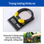 Khóa Xe Đạp Thể Thao Chống Trộm Khóa Dây Treo Yên Xe Đạp 5 Số Xoay Mã Khóa Tránh Mất Chìa Khóa
