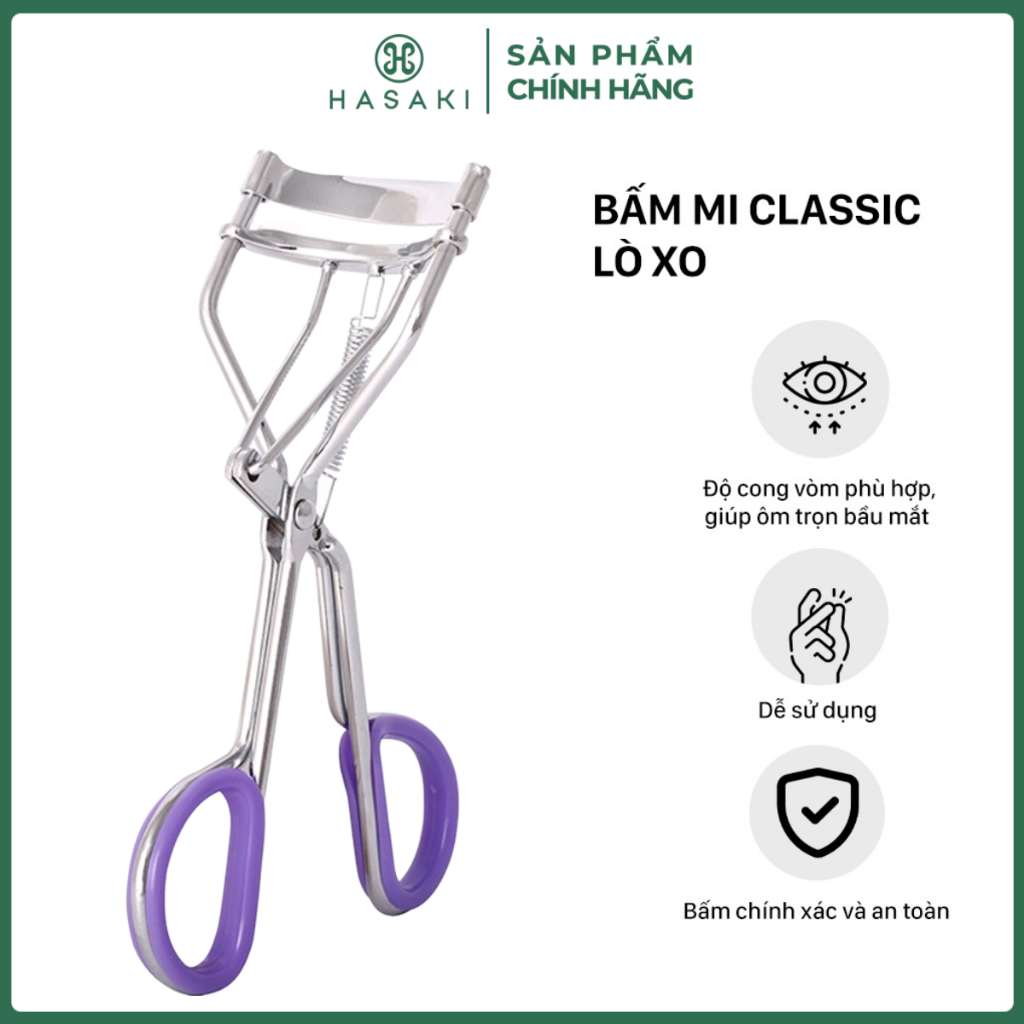 Bấm Mi Classic Cán Tím Vacosi Classic Lash Curler