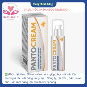 CHÍNH HÃNG : Panto Cream - kem bôi giảm bỏng, rát da, khô da, nứt nẻ rạn da...