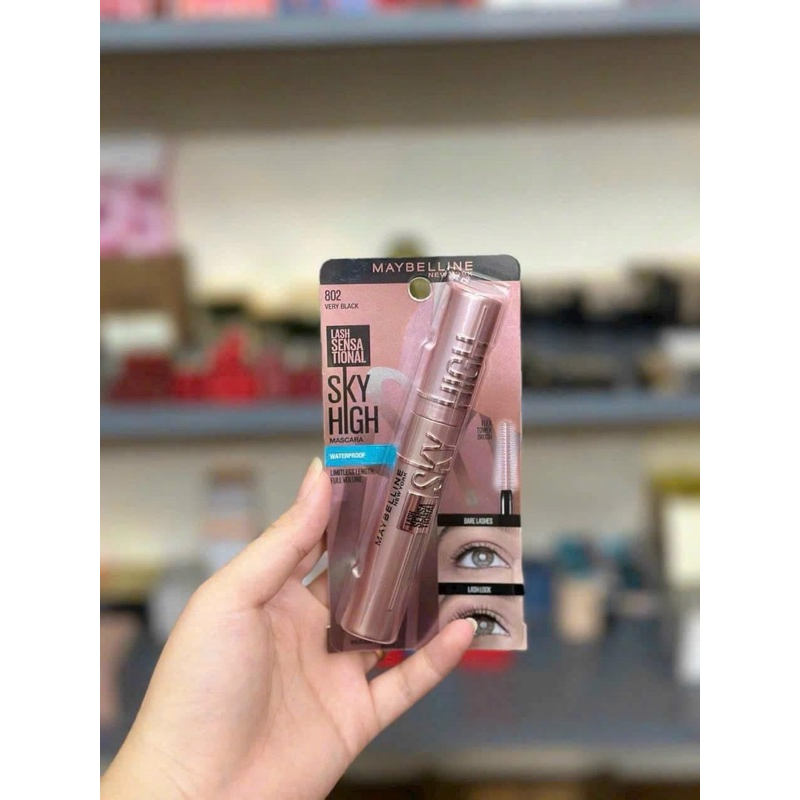 Hàng hot-Mascara Maybe lline Sky High Lash Sensation, được các reviewer đánh giá rất cao.
