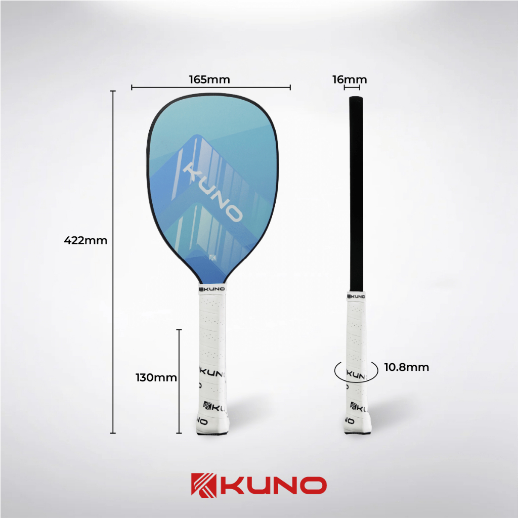 Ảnh "XẢ TẾT" Vợt Pickleball Kuno Lady Pro, Chất Liệu Carbon T700, Công Thủ Toàn Diện, Cho Người Mới Chơi 3