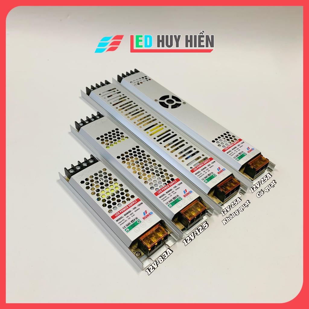 Nguồn Led Tranh điện HUNCO 12V 8.3A, 12A, 25A, 33A, Nguồn Led nội thất ...