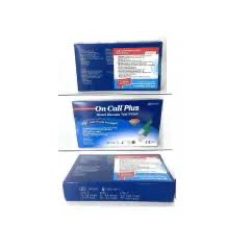 Hộp 50 Que thử đường huyết, que tiểu đường, que đường On Call Plus.