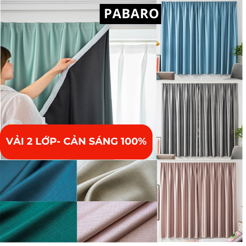Rèm Dán Tường Cửa Sổ,Rèm Cửa Trang Trí-Không Cần Khoan Vô Cùng Tiện Lợi, Chất Liệu Vải Cản Sáng Tốt